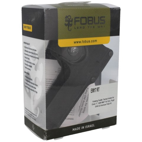 Kabura Fobus Glock 17,22,31, S&W, Ruger Prawa (EM17 RT) Fobus