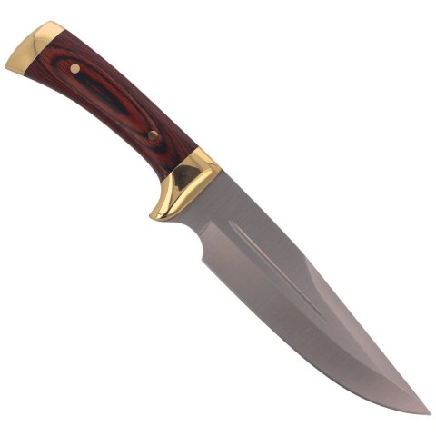 Nóż Muela Full Tang Pakkawood, Satin X50CrMoV15 (JABALI-17R) Muela