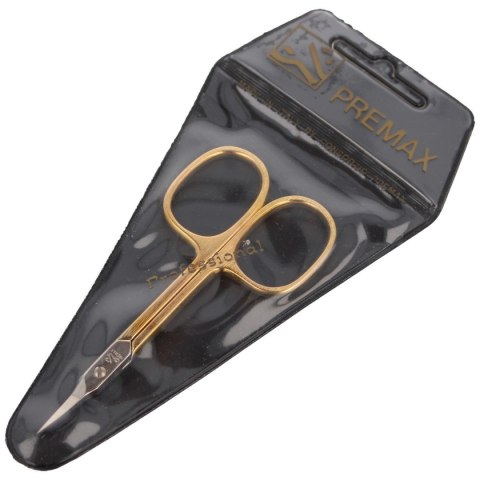 Nożyczki do skórek 3 1/2'' Premax Profi H&B Gold (P1028312MXD) Premax