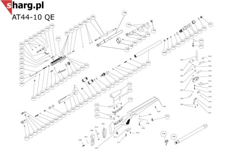 Adapter do napełniania kartusza PCP wiatrówki Hatsan (2323) Hatsan Arms