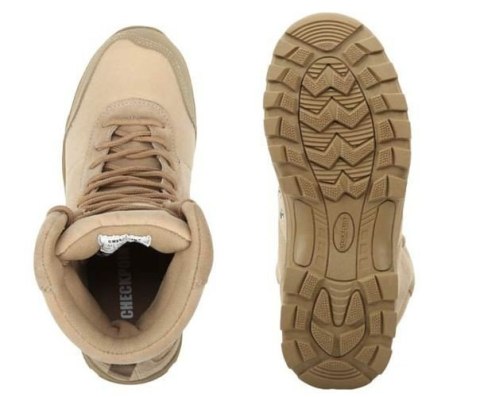 Buty Checkpoint Outdoor 8'' Zamsz Desert Tan (466 _ _) Buchner