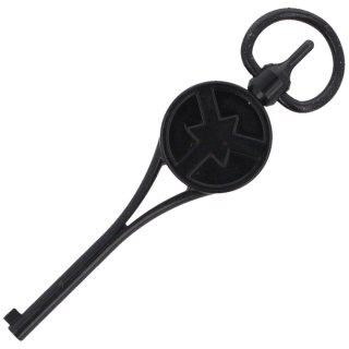 Kluczyk do kajdanek ASP Guardian G2 z logo ASP No 01, Black Chrome (56401) ASP Inc.