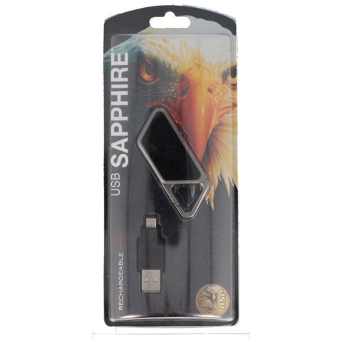 Latarka ASP Sapphire USB LED Glass Black - 53600 ASP Inc.