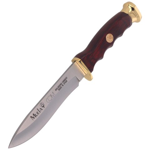 Nóż Muela COMF-10 Pakka Wood, Satin X50CrMoV15 Muela