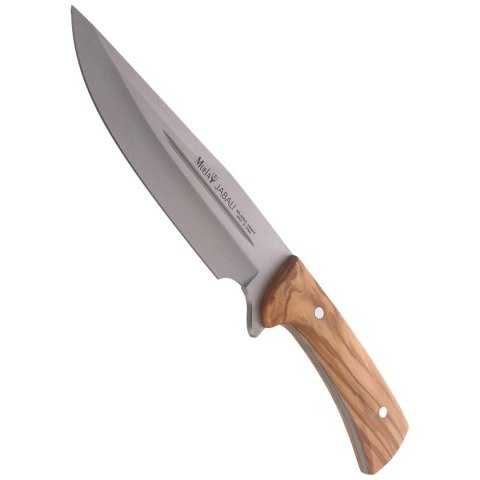 Nóż Muela Full Tang Olive Wood, Satin X50CrMoV15 (JABALI-17OL) Muela