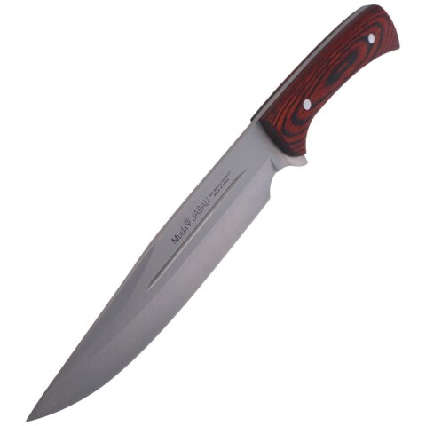 Nóż Muela Full Tang Pakkawood, Satin X50CrMoV15 (JABALI-21E) Muela
