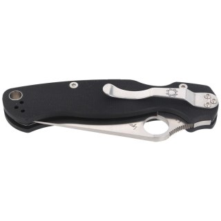 Nóż składany Spyderco Para Military 2 Black G10, Satin CPM S45VN by Sal, Eric Glesser (C81GP2) Spyderco Inc.