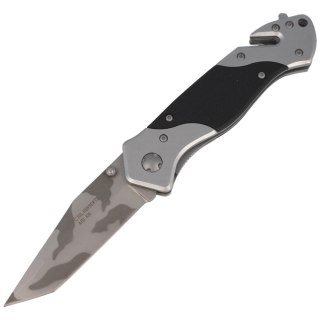 Nóż składany ratowniczy Herbertz CJH Black G10 / Stainless, Camo-Design Blade (44069 - 226912) Herbertz GmbH