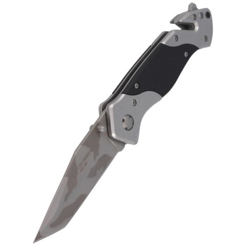 Nóż składany ratowniczy Herbertz CJH Black G10 / Stainless, Camo-Design Blade (44069 - 226912) Herbertz GmbH