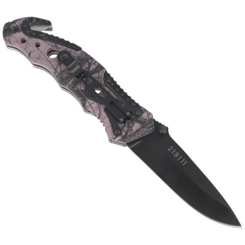 Nóż składany ratowniczy Herbertz CJH Camo Optics Aluminium, Black Blade (44068 - 218111) Herbertz GmbH
