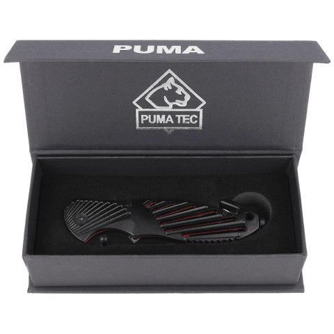 Nóż składany ratowniczy Puma TEC Black Aluminium, Black 420 (319911) Puma GmbH IP Solingen