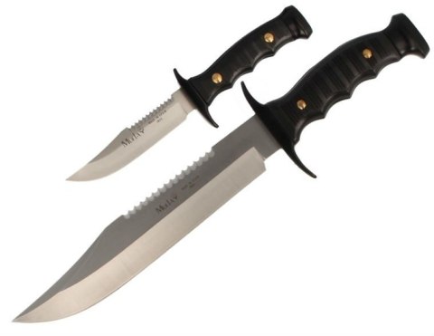 Noże Muela Kangaroo 7221-P 2 szt. Black ABS, Satin 420H Muela