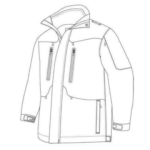 Parka Tru-Spec 24-7 Series Weathershield 3-in-1 Black - 2470 Tru-Spec