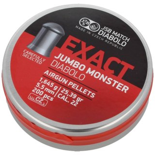 Śrut JSB Exact Jumbo Monster 5.52 mm, 200 szt. (546288-200) JSB