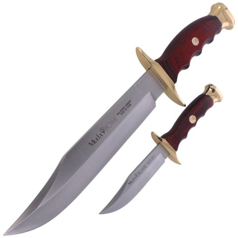 Zestaw noży Muela BW-22P: B-22 i BW-10 Pakka Wood, Satin X50CrMoV15 Muela