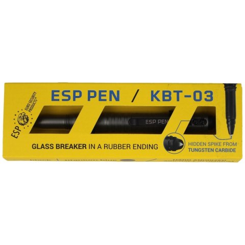 Długopis taktyczny ESP Titanium Blue (KBT-03-T) ESP - Euro Security Products