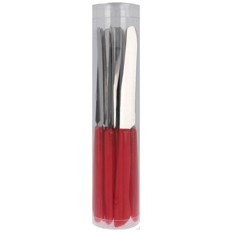 Komplet noży kuchennych Doi Leons Arlecchini Red, Tuba 12szt (PV 208 TUBO-12/RD) Doi Leons