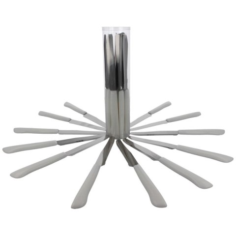 Komplet noży kuchennych Doi Leons Arlecchini White, Tuba 12szt (PV 208 TUBO-12/WH) Doi Leons