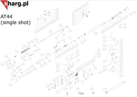 Nakrętka kontrująca iglicy do Hatsan: BT65, Galatian (2211) Hatsan Arms