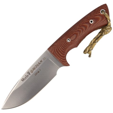 Nóż Muela Full Tang Brown Micarta, Satin 1.4116 CRYO-T (GAVILAN C) Muela