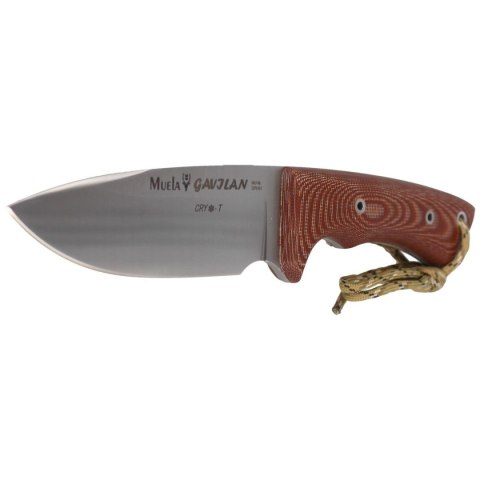 Nóż Muela Full Tang Brown Micarta, Satin 1.4116 CRYO-T (GAVILAN C) Muela