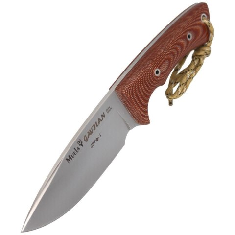 Nóż Muela Full Tang Brown Micarta, Satin 1.4116 CRYO-T (GAVILAN C) Muela