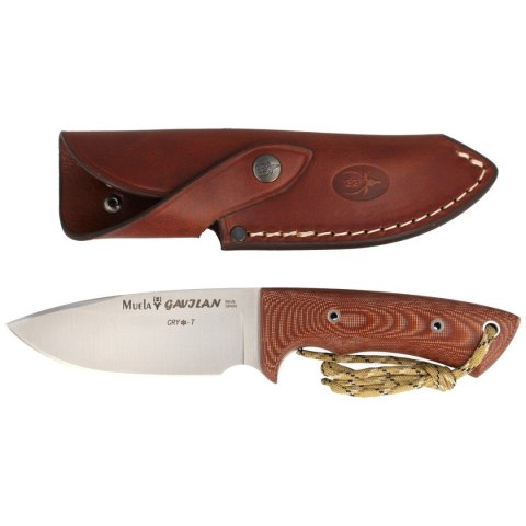 Nóż Muela Full Tang Brown Micarta, Satin 1.4116 CRYO-T (GAVILAN C) Muela