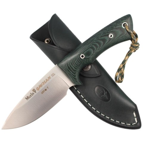 Nóż Muela Full Tang Micarta Green 130mm (GAVILAN G) Muela