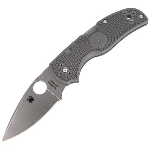 Nóż składany Spyderco Native 5 Lightweight Gray FRN, Satin Maxamet by Sal Glesser (C41PGY5) Spyderco Inc.