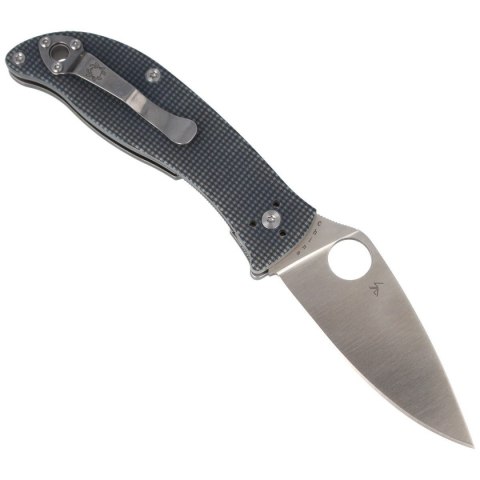 Nóż Spyderco Polestar G-10 Grey / BD1 Plain (C220GPGY) Spyderco Inc.