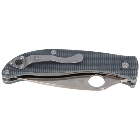 Nóż Spyderco Polestar G-10 Grey / BD1 Plain (C220GPGY) Spyderco Inc.