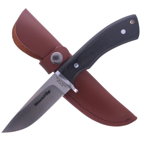 Nóż myśliwski BlackFox Companion Black Sandal Wood 100mm (BF-007WD) FOX