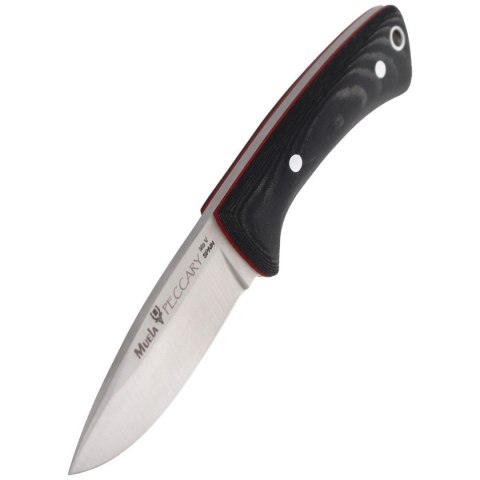 Nóż na szyję Muela Peccary-8M Neck Knife Black Micarta, Satin X50CrMoV15 Muela