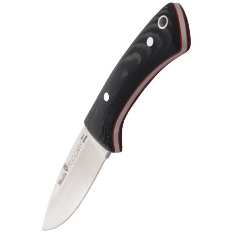 Nóż na szyję Muela Peccary-8M Neck Knife Black Micarta, Satin X50CrMoV15 Muela