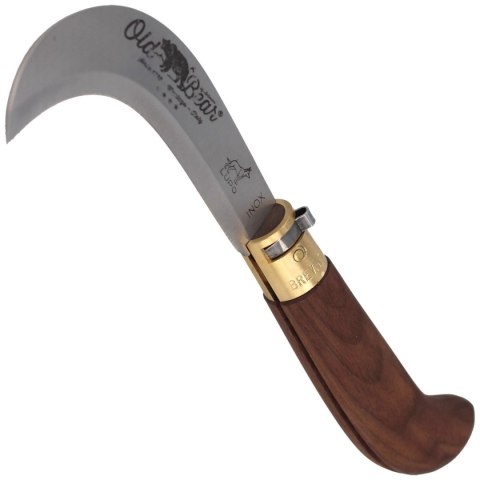 Nóż ogrodniczy Antonini Old Bear Pruning Walnut 220mm (9747/21_LN) Old Bear by Antonini Italy