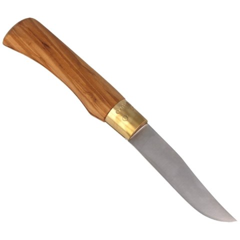 Nóż składany Antonini Old Bear Classical L Olive Wood, Satin AISI 420 (9307/21_LU) Old Bear by Antonini Italy
