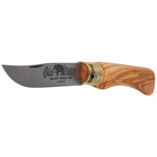 Nóż składany Antonini Old Bear Classical XL Olive Wood, Satin AISI 420 (9307/23_LU) Old Bear by Antonini Italy