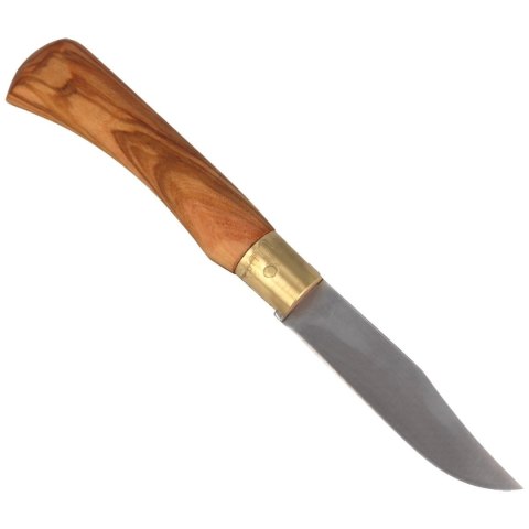 Nóż składany Antonini Old Bear Classical M Olive Wood, Satin AISI 420 (9307/19_LU) Old Bear by Antonini Italy