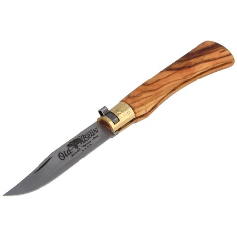 Nóż składany Antonini Old Bear Classical M Olive Wood, Satin AISI 420 (9307/19_LU) Old Bear by Antonini Italy