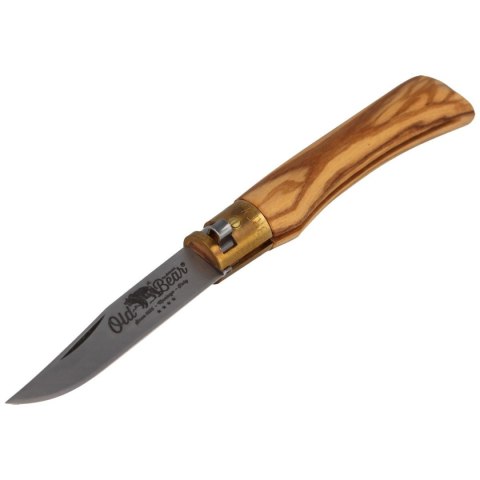 Nóż składany Antonini Old Bear Classical S Olive Wood, Satin AISI 420 (9307/17_LU) Old Bear by Antonini Italy
