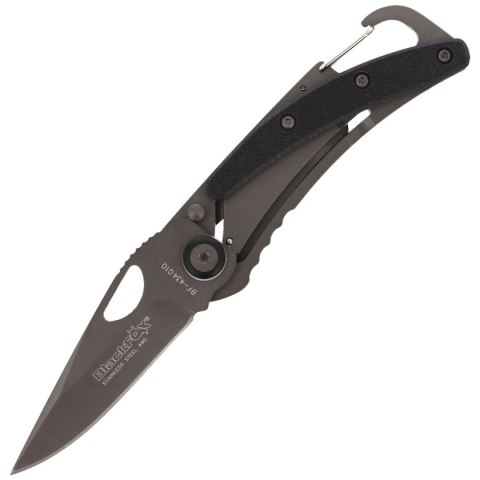 Nóż składany BlackFox Pocket G10 Black Folding Knife 60mm (BF-434G10) FOX
