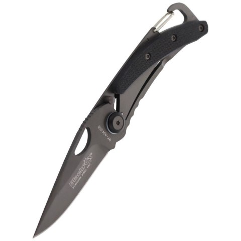 Nóż składany BlackFox Pocket G10 Black Folding Knife 60mm (BF-434G10) FOX