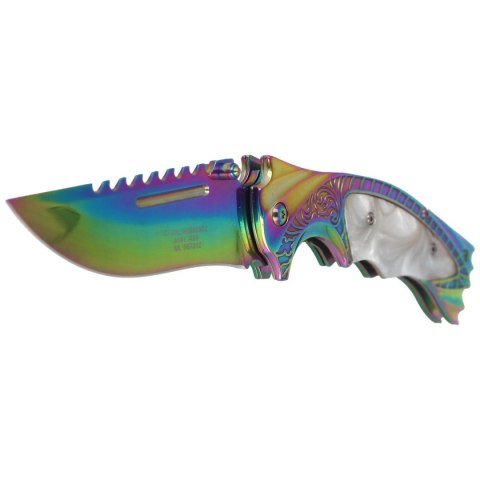 Nóż składany Herbertz CJH Rainbow Titanium/Pearl, Rainbow Titanium 3Cr13MoV (ART000136) Herbertz GmbH