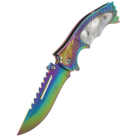 Nóż składany Herbertz CJH Rainbow Titanium/Pearl, Rainbow Titanium 3Cr13MoV (ART000136) Herbertz GmbH