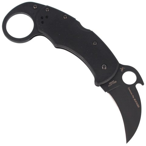Nóż składany Spyderco Karambit Karahawk G-10 All Black (C170GBBKP) Spyderco Inc.