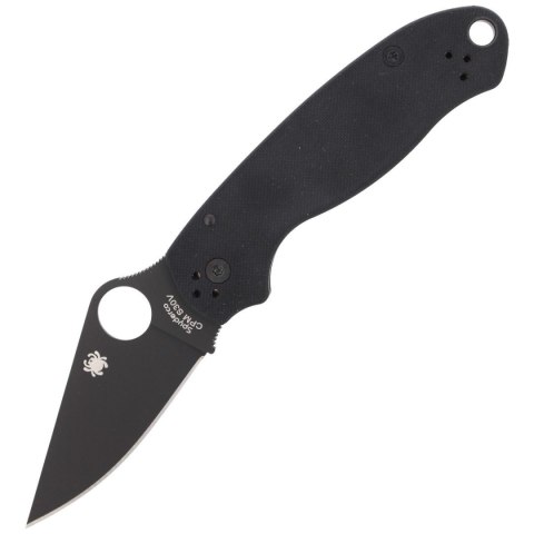 Nóż składany Spyderco Para 3 G-10 Black / Black Blade Plain (C223GPBK) Spyderco Inc.