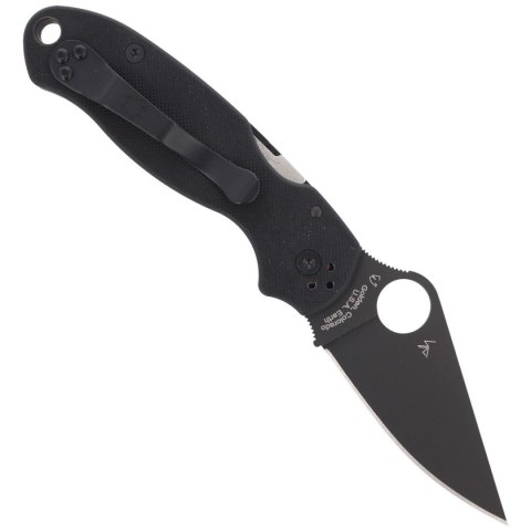 Nóż składany Spyderco Para 3 G-10 Black / Black Blade Plain (C223GPBK) Spyderco Inc.