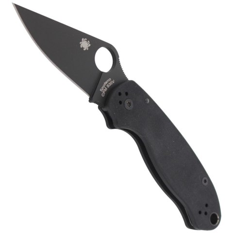Nóż składany Spyderco Para 3 G-10 Black / Black Blade Plain (C223GPBK) Spyderco Inc.