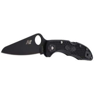 Nóż składany Spyderco Salt 2 FRN Black, Black Blade Plain H2 (C88PBBK2) Spyderco Inc.