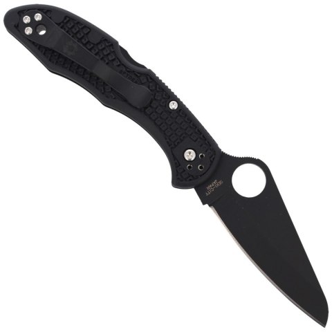 Nóż składany Spyderco Salt 2 FRN Black, Black Blade Plain H2 (C88PBBK2) Spyderco Inc.